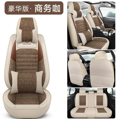 Car Seat Covers for All: Four Seasons Pad - business-coffee-deluxe-edition-five-seats