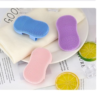 Mini Finger Face Wash Brush Soft Hair Silicone Brush Massage Nose Head Nose Wax Cleansing Pores Makeup Remover Face Cleansing Brush