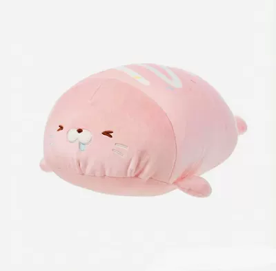 Plush Pillow Cushion Children's – Oyuncaq yastıqlar - seal-pink-56cm