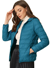 E 43211 Short Lightweight Warm Down Jacket �̿��p����q��