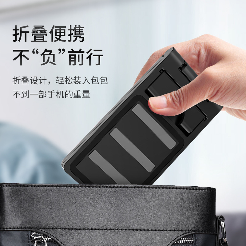 Soporte de teléfono móvil plegable portátil de escritorio universal soporte ajustable para oficina y hogar