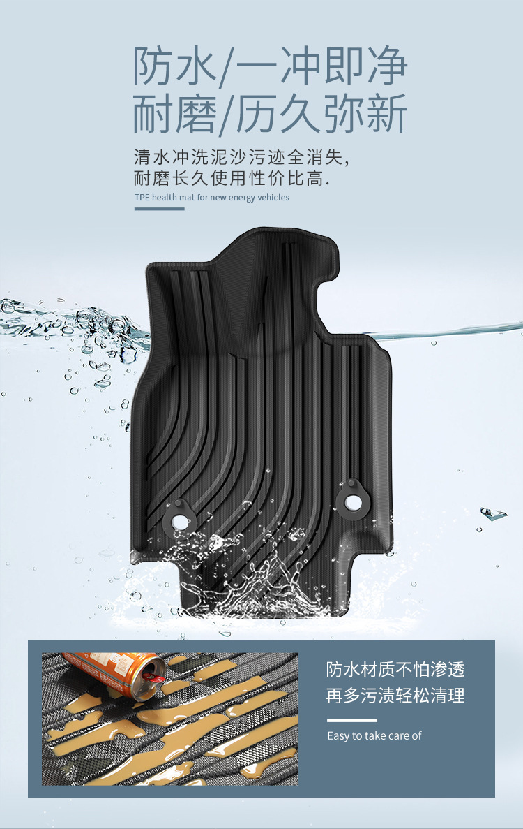 Car Floor Mats for 23 Toyota Crown SportCross TPE Trunk Mat