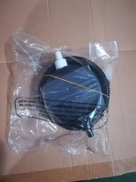 Black foot stepping air cylinder (new material)