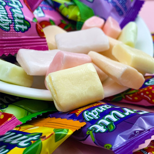 Malaysian-flavored fruit gummies wholesale independent packaging wedding celebration juice candy assorted flavors office snacks