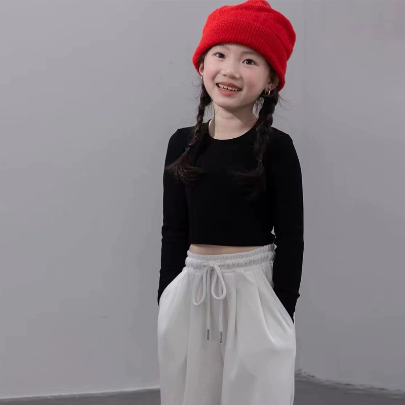 Детская толстовка с длинным рукавом, демисезонная cropped slim, комфортная посадка, размеры 100–170 см