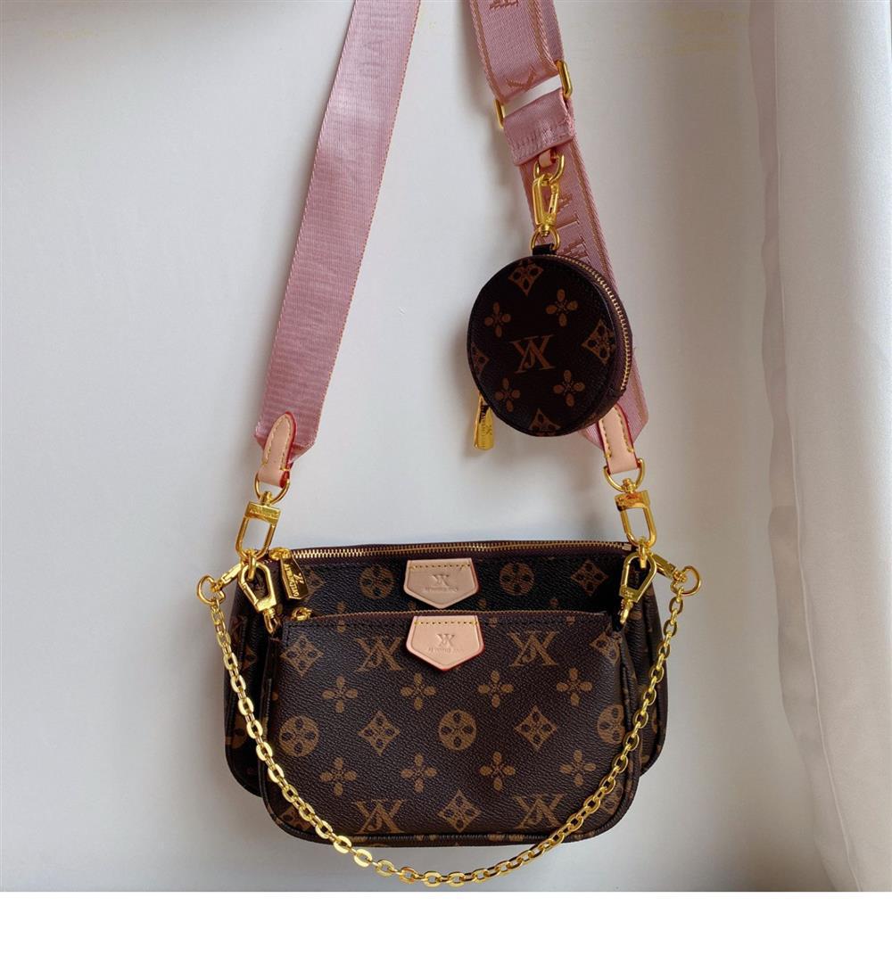 2023 nuevo bolso de mujer de la axila de la moda cinco en uno bolsa de Mahjong presbicia tres en un hombro Crossbody bolsa de la cadena del sobre