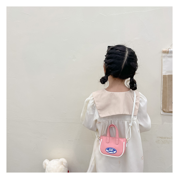 Kid's Small All Seasons Pu Leather Letter Cute Square Magnetic Buckle Handbag display picture 21