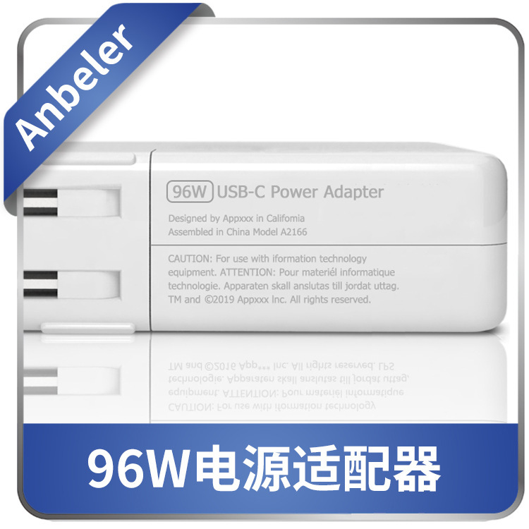 For MacBook pro 16 inch USB-C power adapter A2166 96W charger MX0J2 For MacBook pro 16 inch USB-C power adapter A2166 96W charger MX0J2