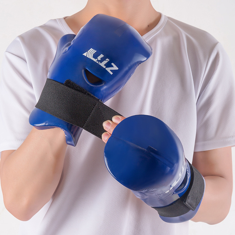 ZTTY Taekwondo Guantes NBR Competencia de entrenamiento para adultos Boxeo Sanda Guantes Protección para niños Protección