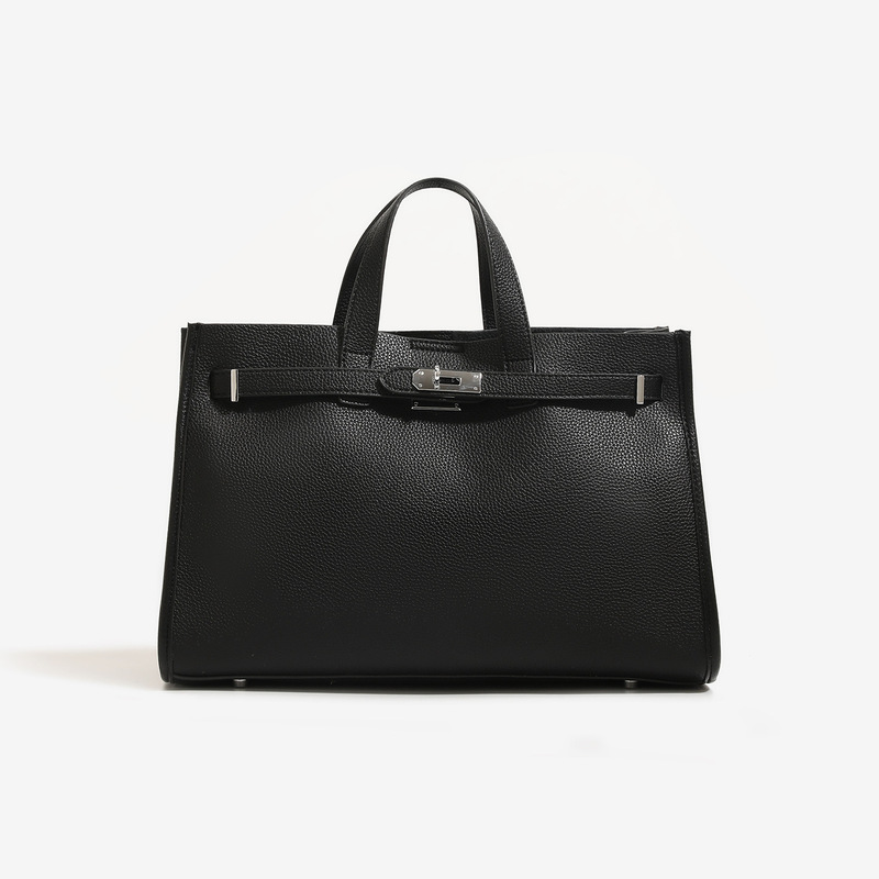 Classic Cross-Border Fashion Hot-Selling Faux Leather Commuter Large-Capacity Handbag Single Shoulder Crossbody Bag