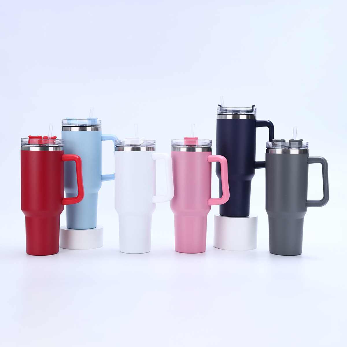 Isolierbecher Aus Edelstahl Mit Henkel Und Strohhalm 40oz_voghion.com