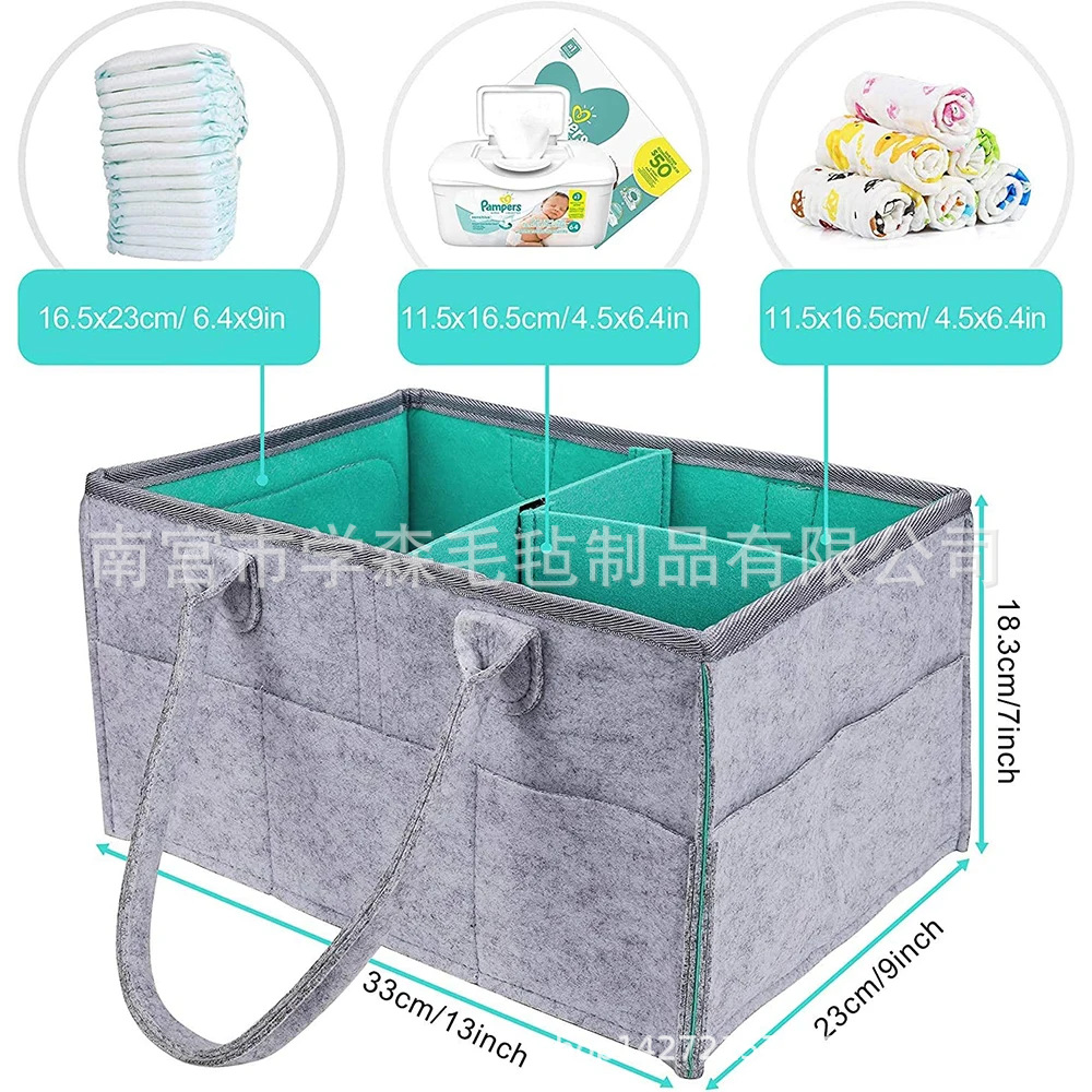 투톤 기저귀 가방