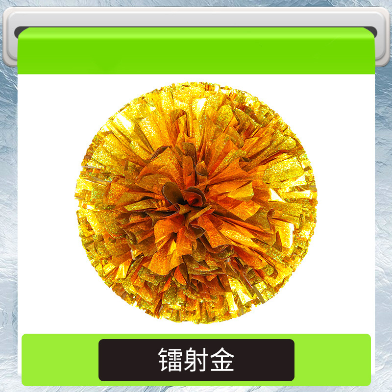 Porristas Bola de flores porristas mano flor mano sacudida flor danza rendimiento mano flor porristas flor bola de color rendimiento