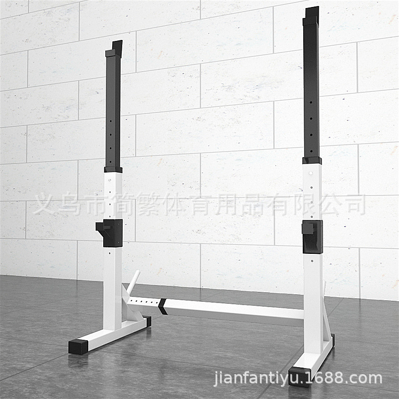 Mancuerna taburete Silla de fitness en casa plegable pájaro volador ajustable Barbell rack Banco push Squat rack multifuncional banco de peso