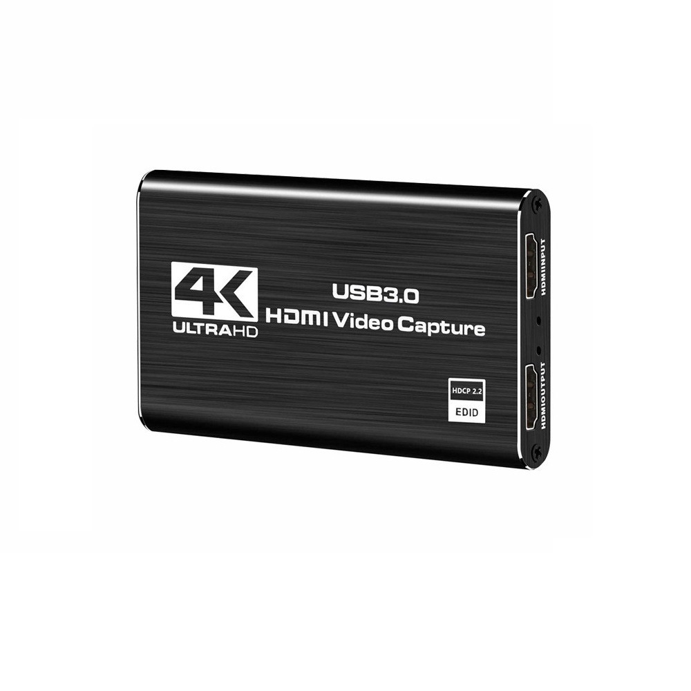 Tarjeta de adquisición de video USB3.0 4K HDTV adquisición de cinta de video de anillo de caja de grabación de almacenamiento de transmisión en vivo de consola de juego