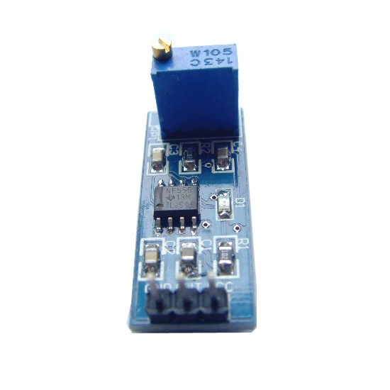 NE555 pulse generator square wave rectangular waves small signal generator module frequency adjustable