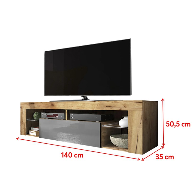 Mueble de TV apartamento pequeño salón moderno minimalista retro gabinete de TV gabinete de piso