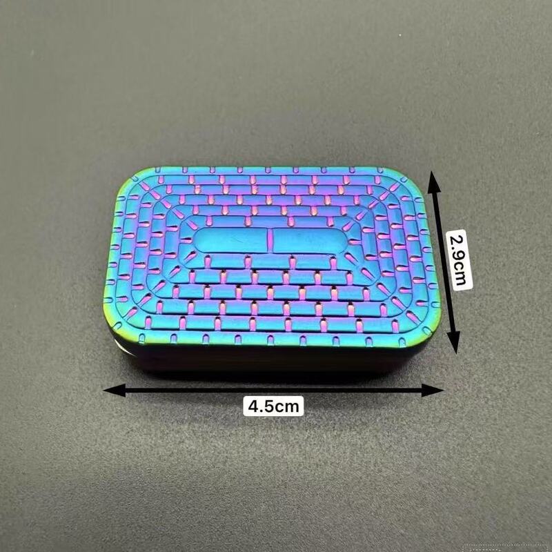厂家批发推推牌EDC手推响币指尖陀螺音浪解压金属牌币减压玩具|undefined