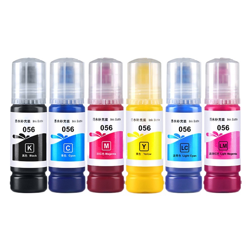 Adecuado para original Epson L8058 tinta 056 L18058 impresora Epson cartucho de tinta de llenado