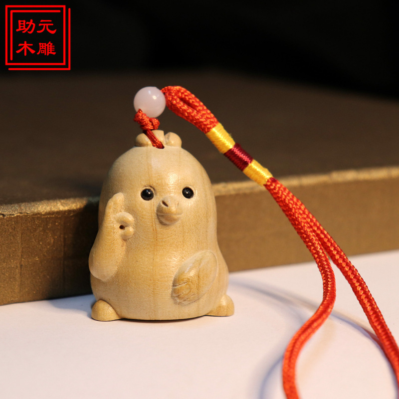 桃木の木の彫刻の十二生肖のフルセットのネズミの牛の虎のウサギの竜の蛇の馬の羊のサルのニワトリの犬の豚の車の置物の文は卸売りを遊びます。|undefined