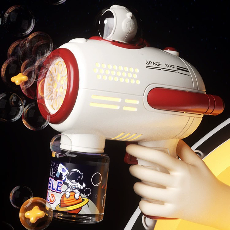 Space astronaut, bubble gun, automatic bubbles, toy, fully automatic