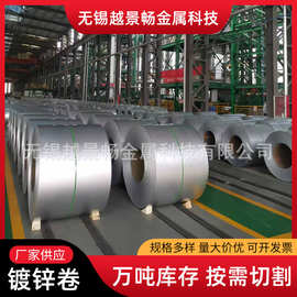 镀锌卷冷轧热镀锌开平中厚板白铁皮可定尺开平有花无花板