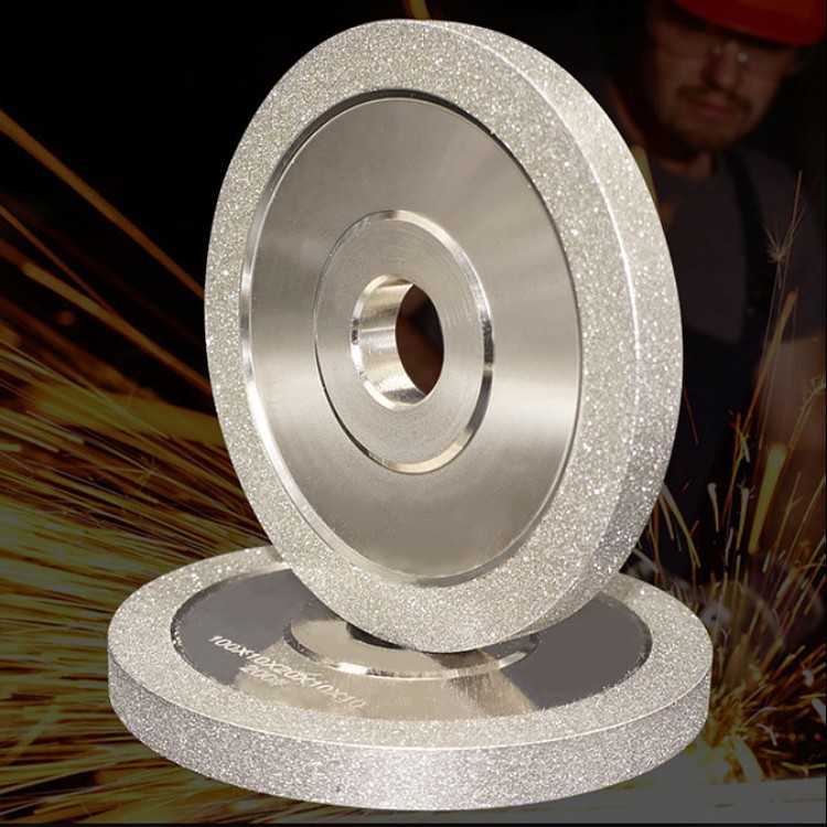 合金平行金刚石钻石砂轮磨钨钢陶瓷CBN铣刀玉石雕刻砂轮机磨刀机