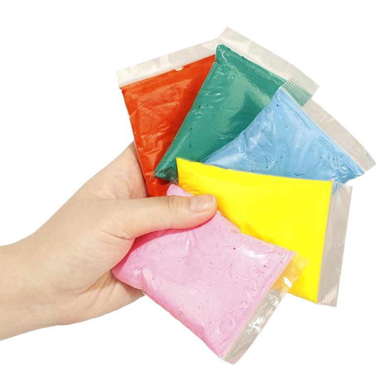 20g cuidado del bebé mano y pie inkpad suave arcilla material esponjoso DIY huella digital anti-presión juguetes para niños