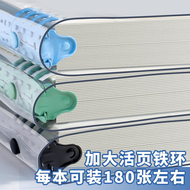 活页方形小本子可爱花朵空白横线笔记本打卡盖章记事本便携手账本|undefined