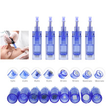 跨境电动微针A1微针耗材蓝色头子工厂批发 微针针头