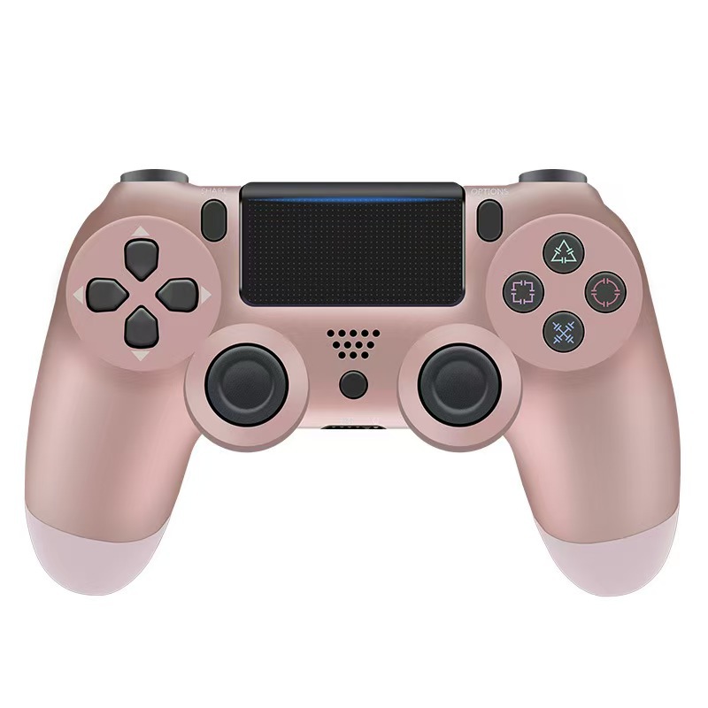 Mango P4 personalizado de fábrica estilo explosivo transfronterizo inalámbrico Bluetooth gamepad PC computadora vibración de seis ejes con luz