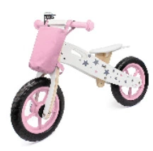 Wooden balance bike