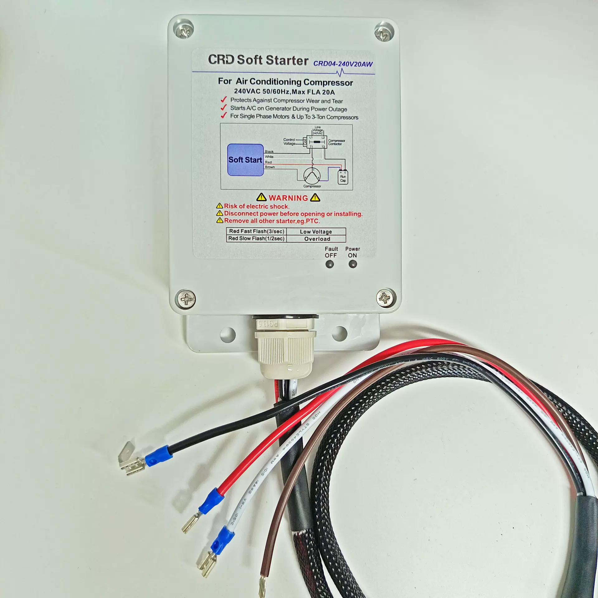 家用住宅240V空调软启动器大功率软起动器降启动电流浪涌保护器