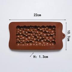 泡泡巧克力459插片蠟燭翻糖滴膠餅乾模果凍布丁硅膠模具