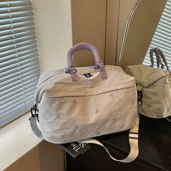Cross-Border Wholesale Large-Capacity Short-Distance Business Trip Hand Luggage Bag, Fashionable Travel Bag, Lightweight Sports and Fitness Bag