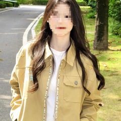 初春美式夹克外套女春秋季2025新款复古潮牌刺绣男女网红夹克上衣