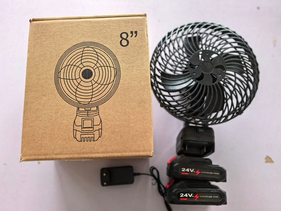 Ventilador de Escritorio Inalámbrico Recargable, para Camping y Exteriores image 20