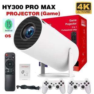 Cross-Border New Product Hy300 Game Projector 4K Mini Portable Home Office Outdoor Entertainment Projector