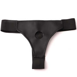 成人情趣用品穿戴阳具皮裤大号内裤皮革女性同志性用品性感皮裤