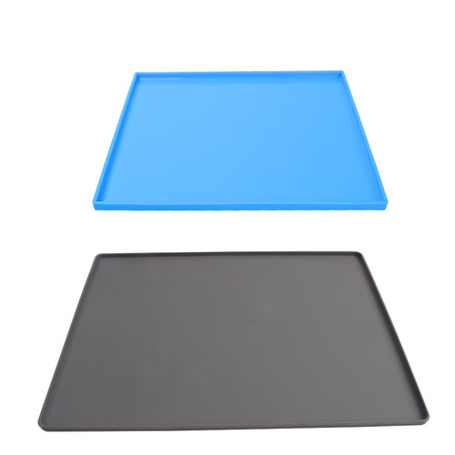 Water-proof edge silicone cake roll mat Swiss roll baking sheet mat silicone panel chopping board baking mat high temperature resistance