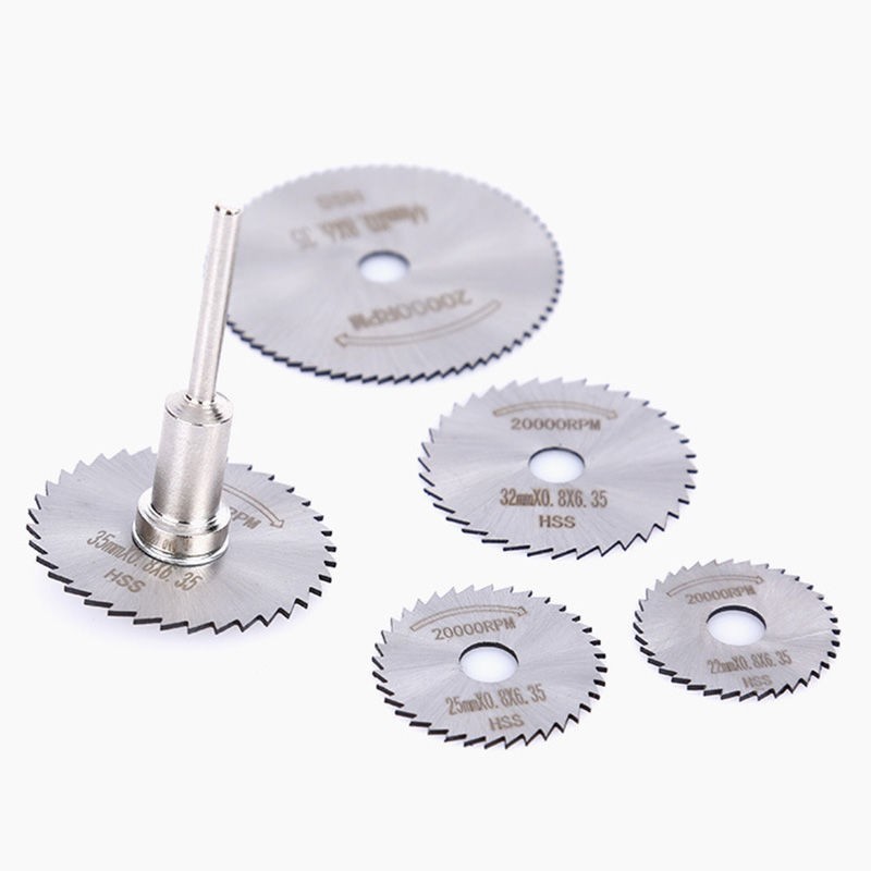 Hoja de sierra de acero de alta velocidad carpintería delgada pieza de corte madera plástico rectificado eléctrico pequeña hoja de sierra circular multifuncional taladro eléctrico accesorios al por mayor image 6