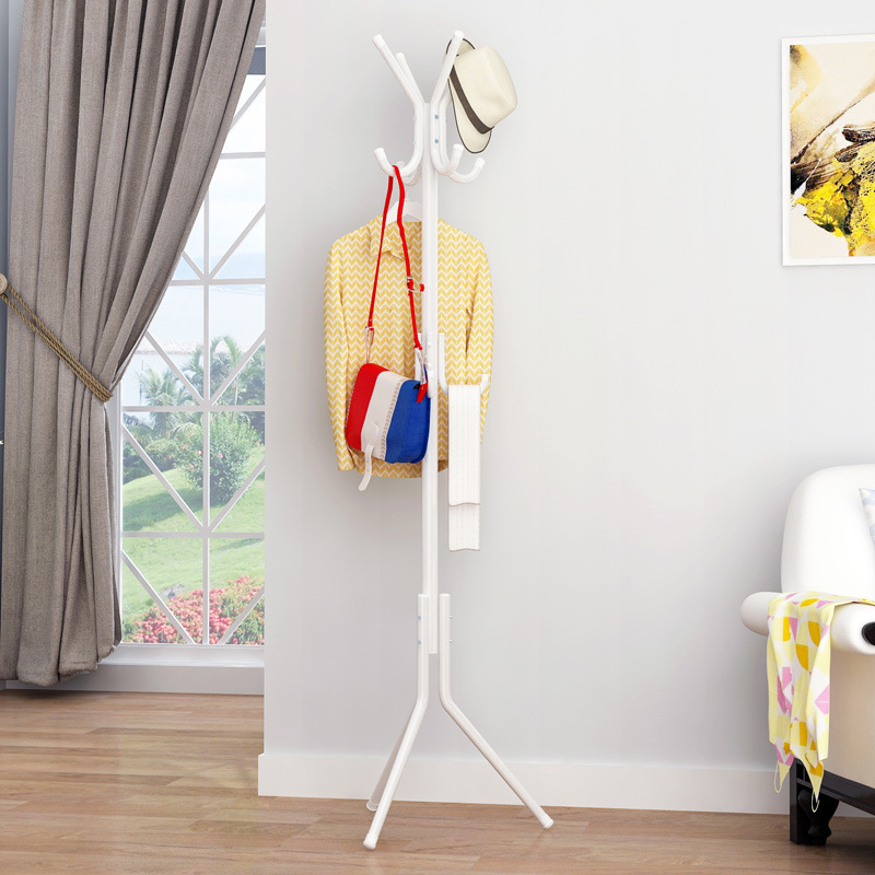Ropa de árbol percha de sombrero de hierro forjado percha de piso multifuncional percha de ropa image 11