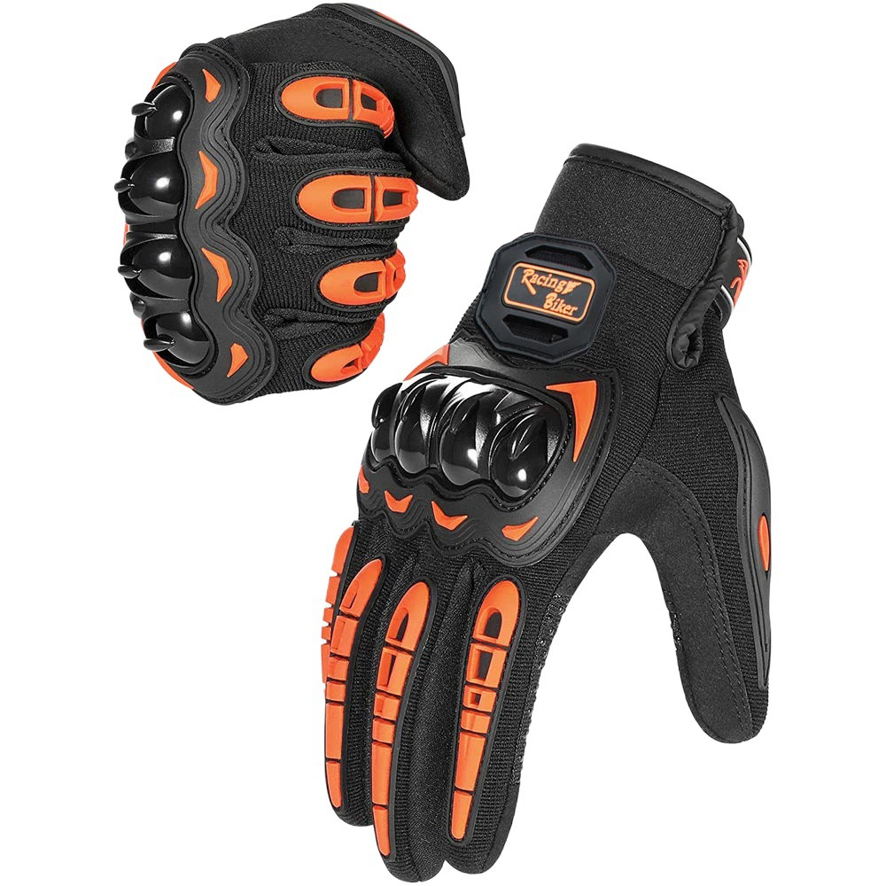 Весенне-летний мотоциклетный гонщик с сенсорным экраном Перчатки для мотоциклистов Защитные устойчивые к падению Жесткие защитные перчатки для бездорожья