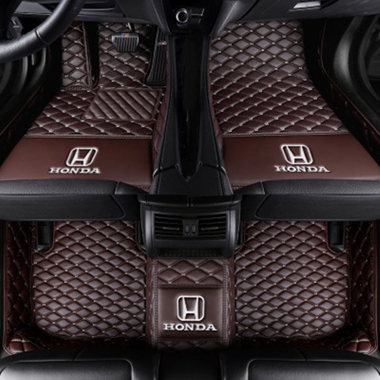 Suitable for Honda Accord, Fit, Civic, City, CRV, Crider, HR-V, Jade, and Breeze full-coverage car floor mats