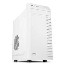 适用先马(SAMA) 商英 黑/白 便携式商务电脑小机箱 USB3.0 M-ATX