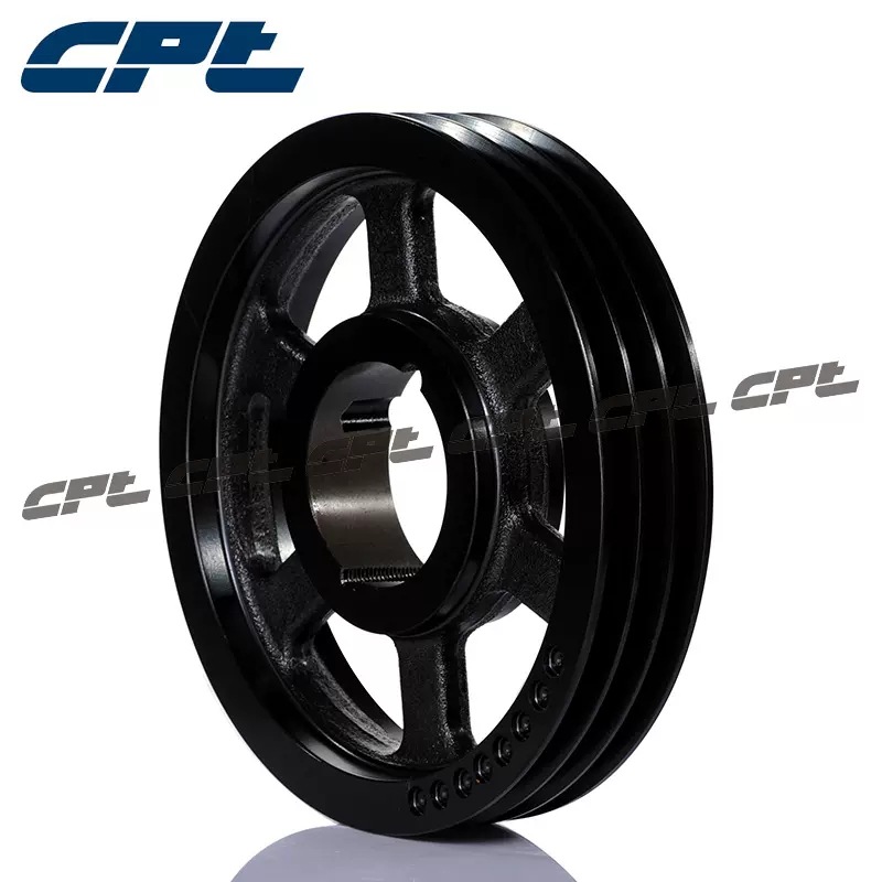 CPT欧标锥套皮带轮SPA212-03配2517锥套三槽皮带轮a型风机皮带轮