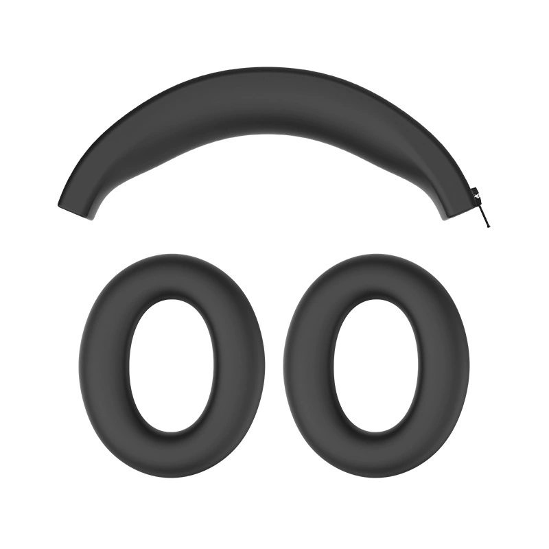 Совместимо с защитной крышкой силиконовый чехол для наушников Soundcore Q20i, против падения и пыли, мягкий чехол для наушников