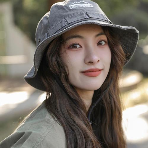 Forest outdoor workwear fisherman hat men Japanese retro camping hat hiking hat basin hat sun protection hat women