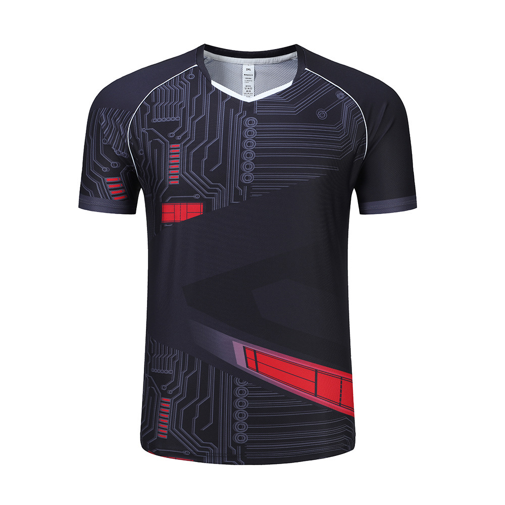 [Fábrica directa] nuevo bádminton para adultos, ropa de tenis de mesa transpirable, ropa de tenis personalizada