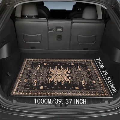 Avtomobil döşəmə paspasları: dirt-resistant easy to take care - bz-trunk-mat-6-75100cm-crystal-velvet